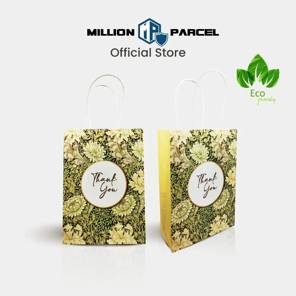 Thank You Paper Bag - Eco-Friendly - MillionParcel