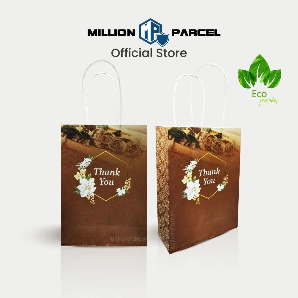 Thank You Paper Bag - Eco-Friendly - MillionParcel