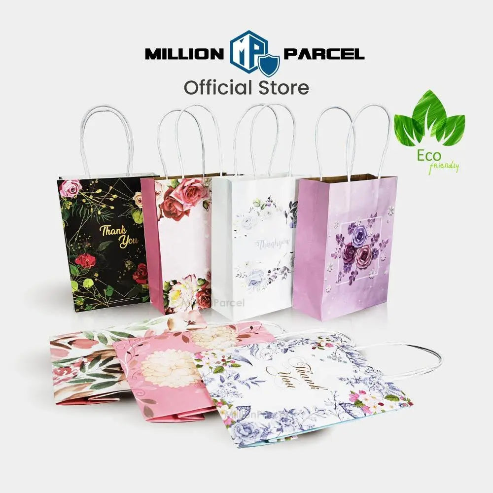 Thank You Paper Bag - Eco-Friendly - MillionParcel