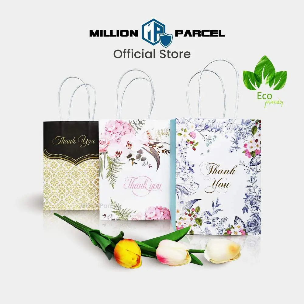 Thank You Paper Bag - Eco-Friendly - MillionParcel