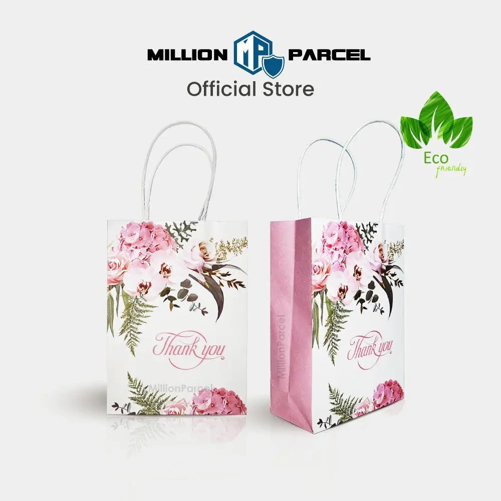 Thank You Paper Bag - Eco-Friendly - MillionParcel