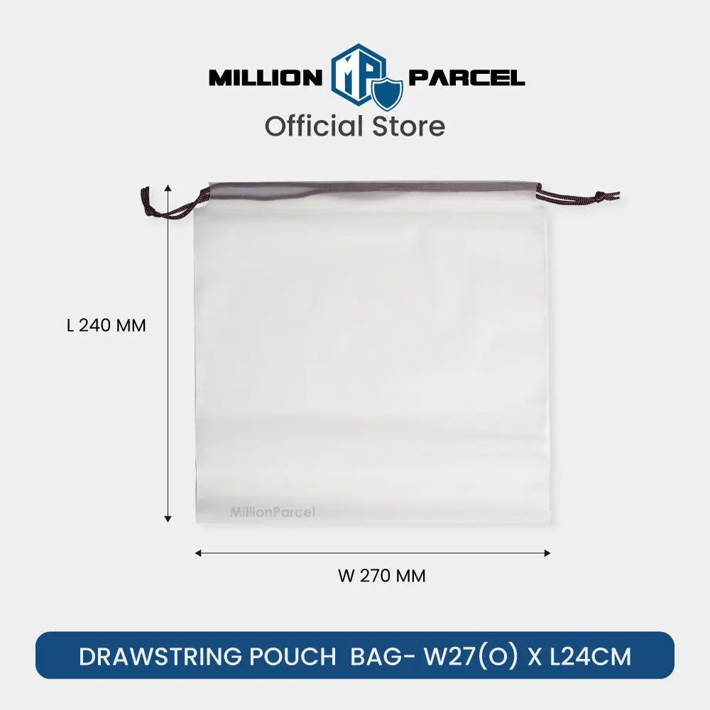 Transparent Drawstring Pouch | Drawstring Bag - MillionParcel