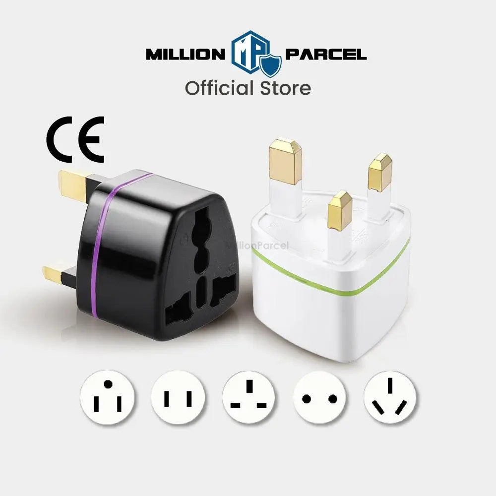 UK/SG 3 Pin Plug Power Converter | Plug Adapter for UK - MillionParcel