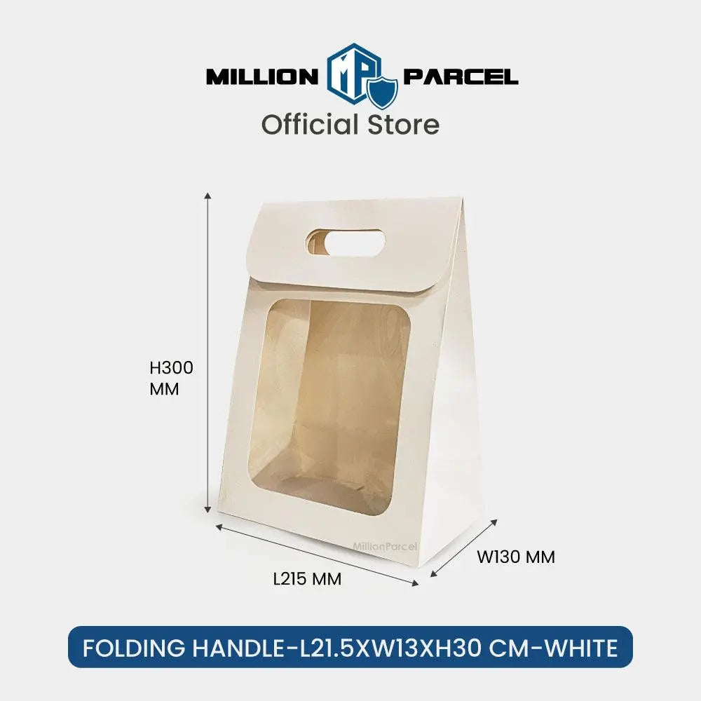 Window Paper Bag | Prefect for Valentines Day & Birthday - MillionParcel