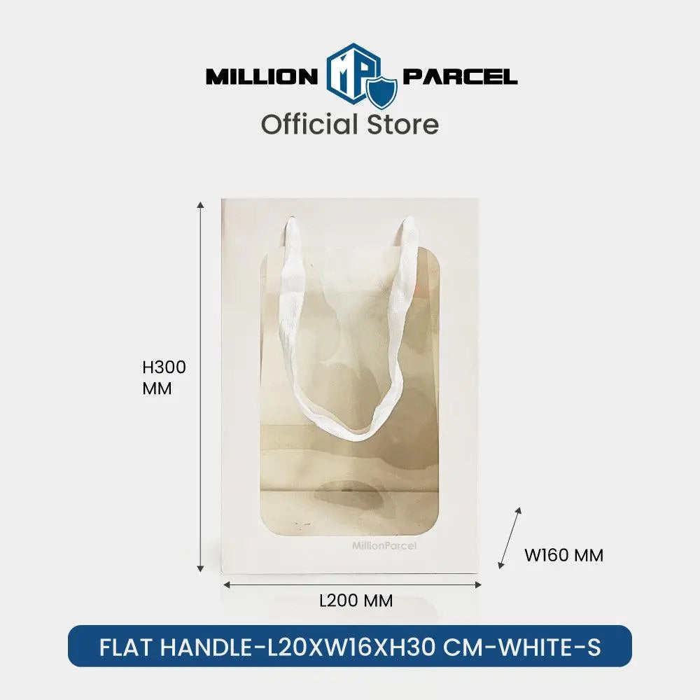 Window Paper Bag | Prefect for Valentines Day & Birthday - MillionParcel