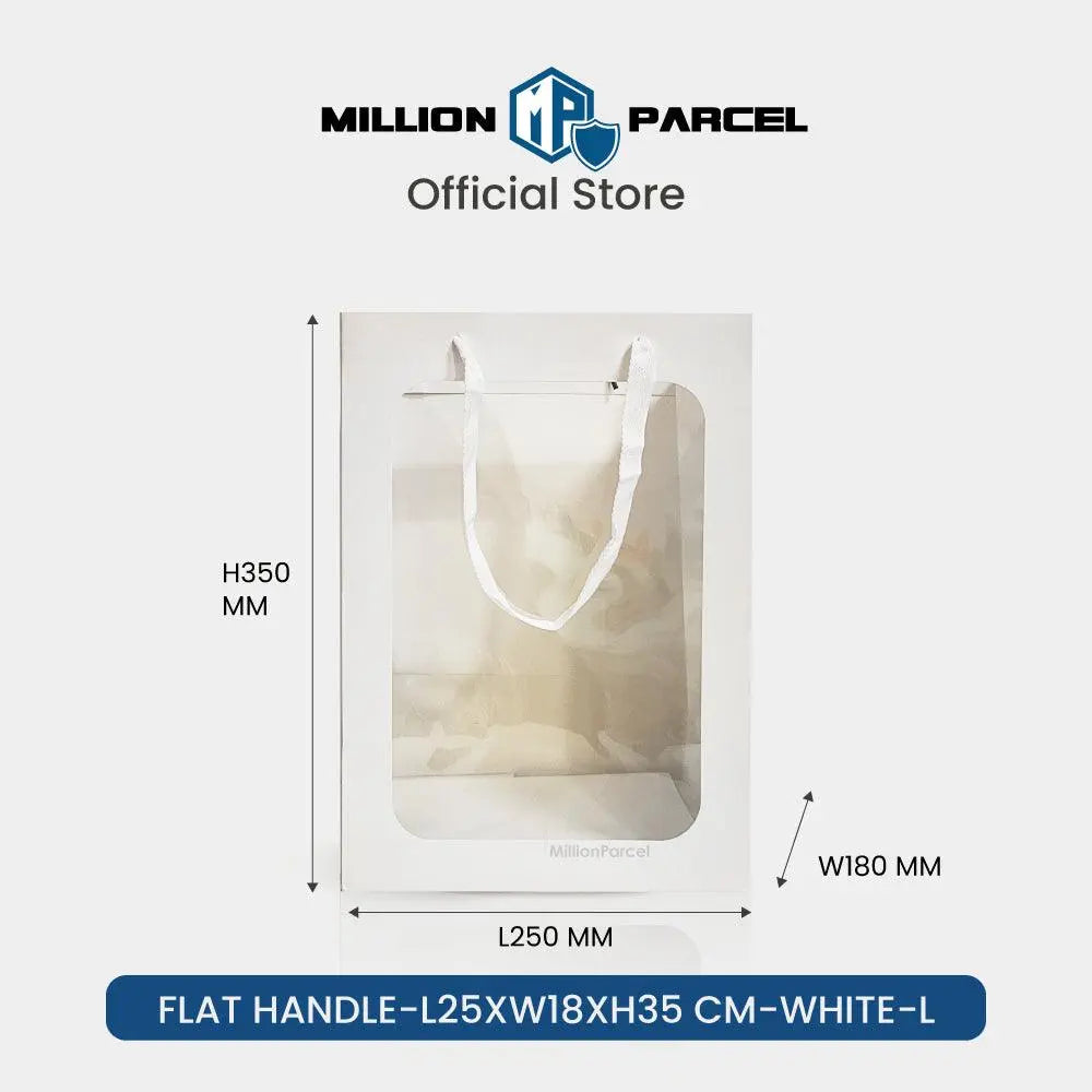 Window Paper Bag | Prefect for Valentines Day & Birthday - MillionParcel