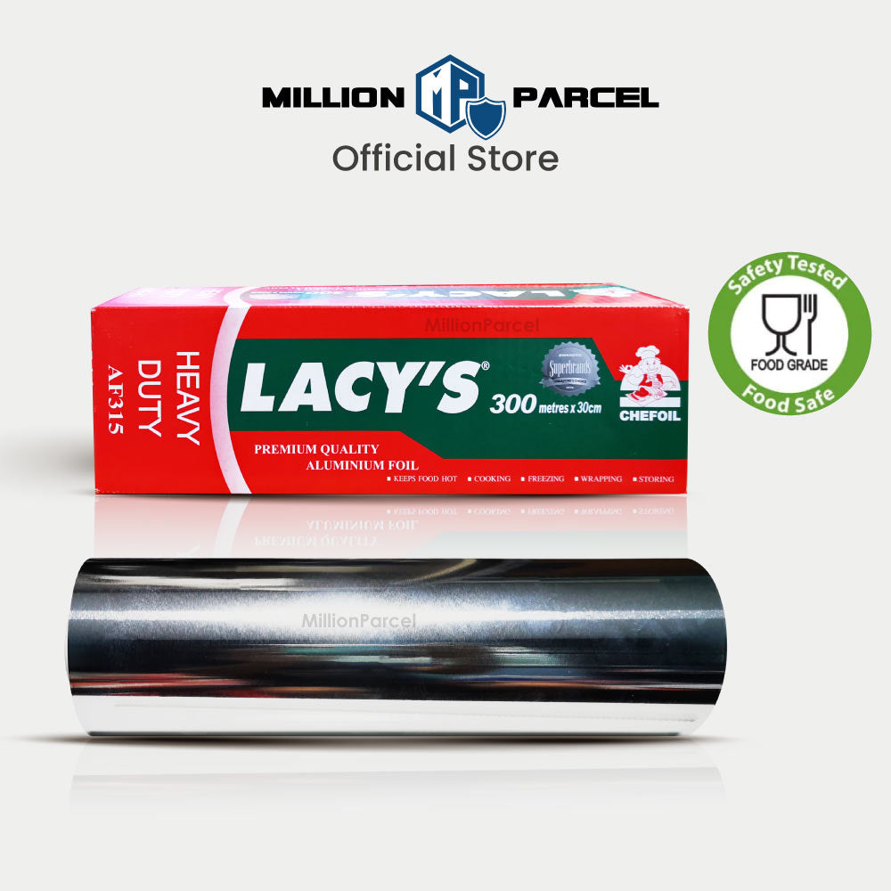 Lacy’s Aluminium Foil with blade cutter